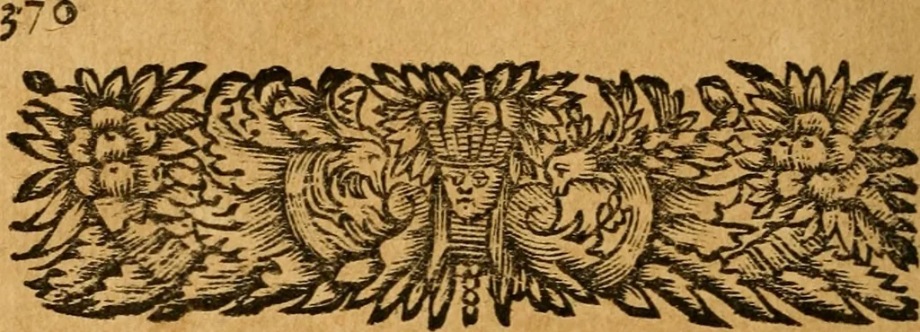 An illustration from Les oeuvres d'Ovide, 1697, leaf 385
