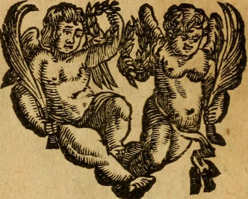 An illustration from Les oeuvres d'Ovide, 1697, leaf 13