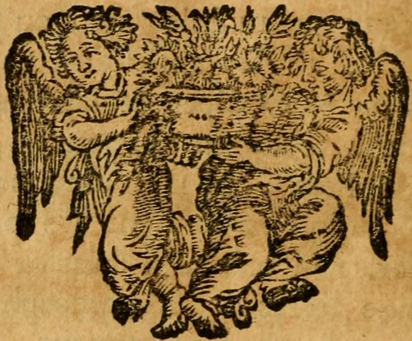 An illustration from Les oeuvres d'Ovide, 1697, leaf 33