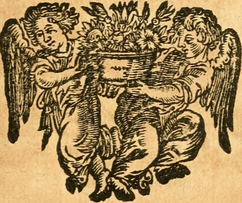 An illustration from Les oeuvres d'Ovide, 1697, leaf 106