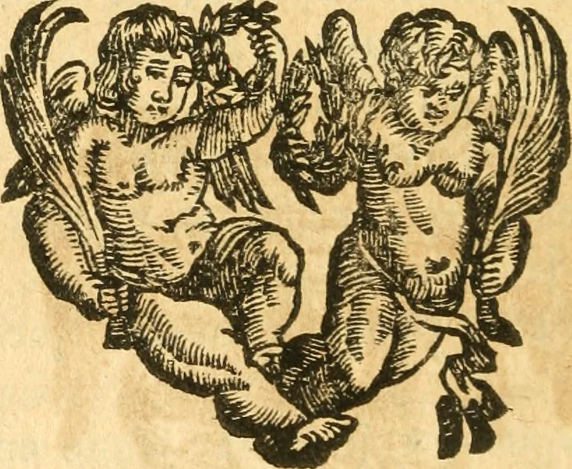 An illustration from Les oeuvres d'Ovide, 1697, leaf 65