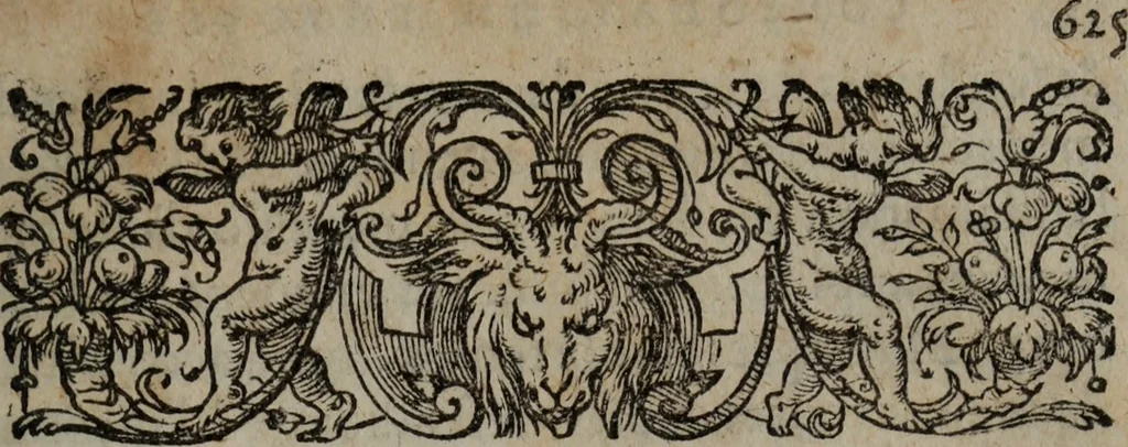 An illustration from Les Oeuvres morales et meslees, 1574, leaf 8