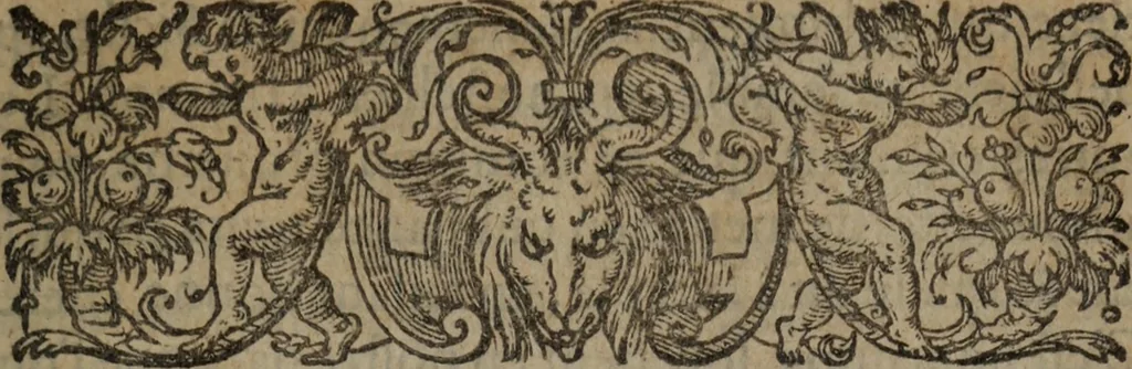 An illustration from Les Oeuvres morales et meslees, 1574, leaf 8