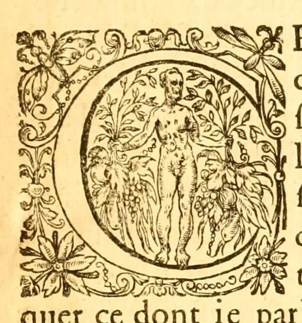 An illustration from Les oeuvres morales et meslées de Plutarque, 1665, leaf 7