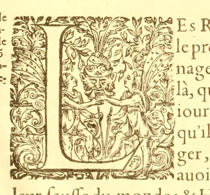 An illustration from Les oeuvres morales et meslées de Plutarque, 1665, leaf 144