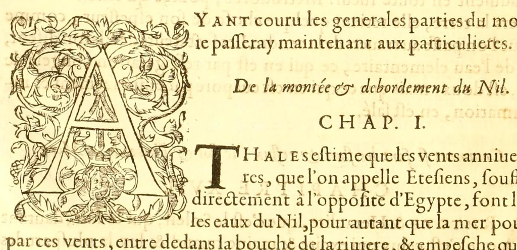 An illustration from Les oeuvres morales et meslées de Plutarque, 1665, leaf 254