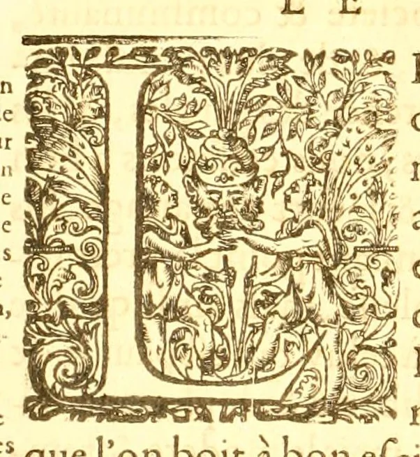 An illustration from Les oeuvres morales et meslées de Plutarque, 1665, leaf 64