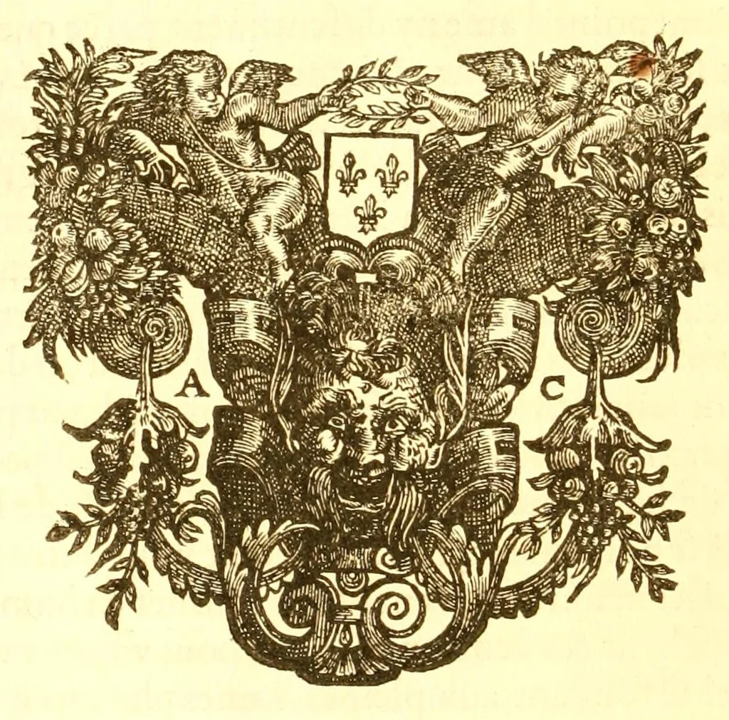 An illustration from Les oeuvres morales et meslées de Plutarque, 1665, leaf 86