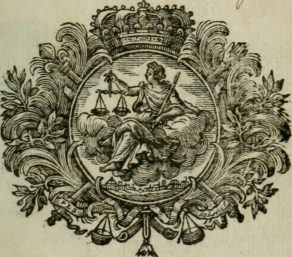 An illustration from Les oeuvres posthumes de monsieur de La Fontaine, 1696, leaf 4
