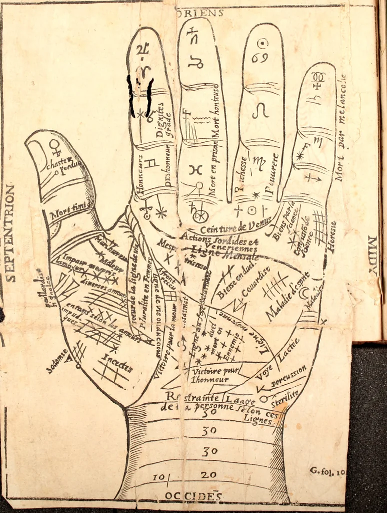 An illustration from Les oevvres de M. Iean Belot ... Contenant la chiromence physionomie, l'art de memoire de Raymond Lulle; traicté des diuinations, augures & songes; les sciences steganographiques, paulines, armadelles & lullistes; l'art de doctement prescher & haranguer, &c, 1662, leaf 123
