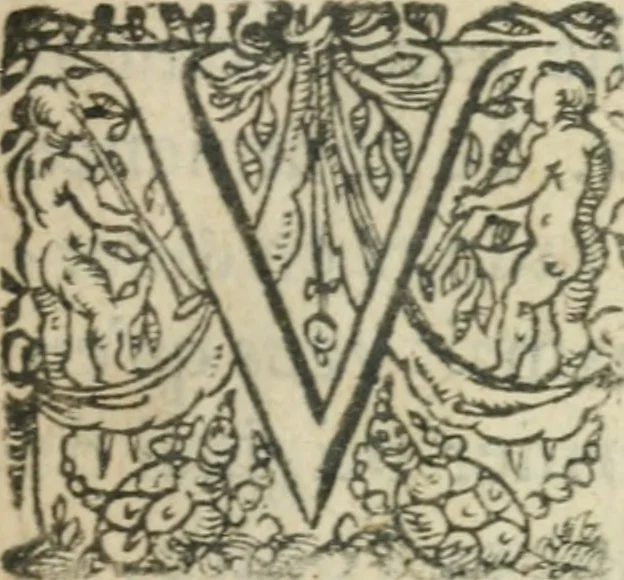 An illustration from Les oevvres morales et politiqves de Messire François Bacon, 1636, leaf 10