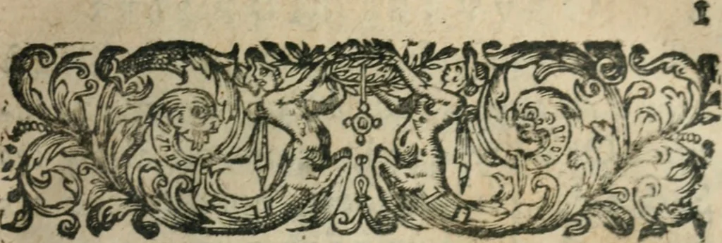 An illustration from Les oevvres morales et politiqves de Messire François Bacon, 1636, leaf 20