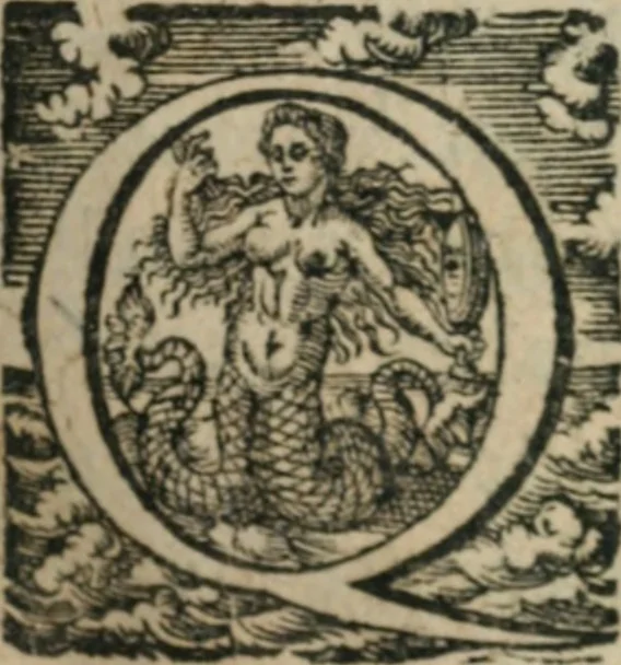 An illustration from Les oevvres morales et politiqves de Messire François Bacon, 1636, leaf 20