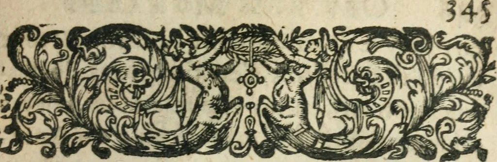An illustration from Les oevvres morales et politiqves de Messire François Bacon, 1636, leaf 364