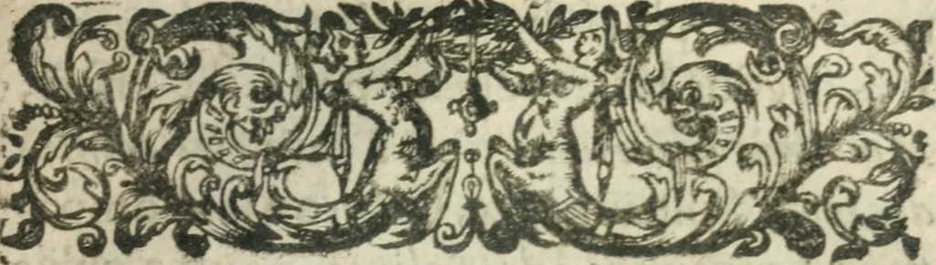 An illustration from Les oevvres morales et politiqves de Messire François Bacon, 1636, leaf 520
