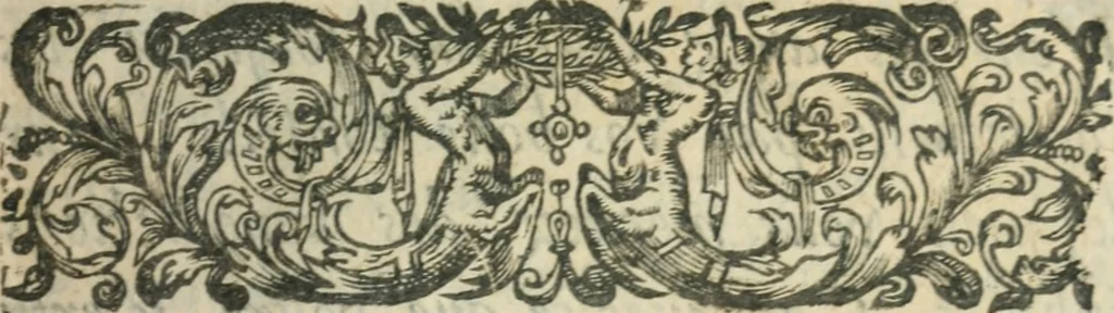 An illustration from Les oevvres morales et politiqves de Messire François Bacon, 1636, leaf 6