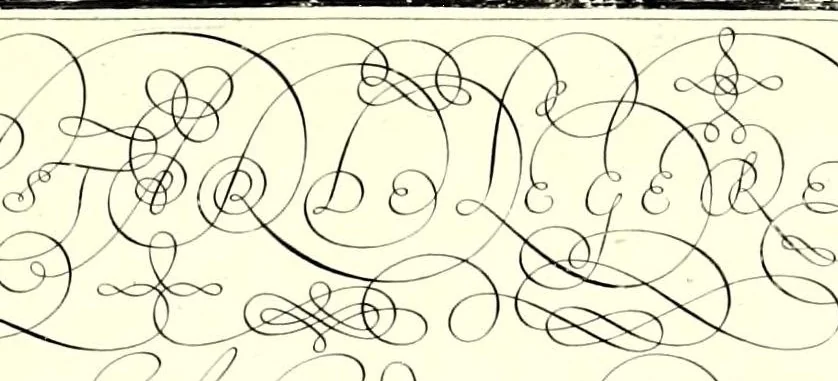 An illustration from Les oevvres : ou, lon comprendra facilement la maniere de bien et proprement escrire toutr' sortr' de lettre italienne selon l'vsag' de ce siecle .., 1608, leaf 105