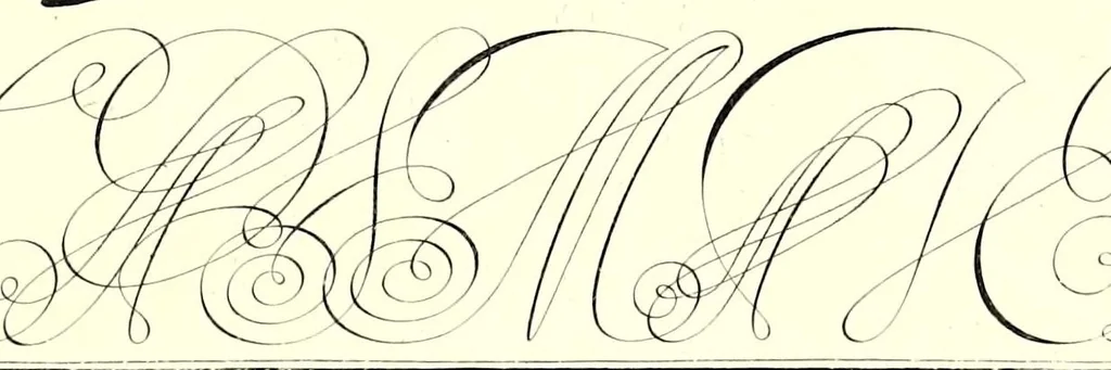 An illustration from Les oevvres : ou, lon comprendra facilement la maniere de bien et proprement escrire toutr' sortr' de lettre italienne selon l'vsag' de ce siecle .., 1608, leaf 31