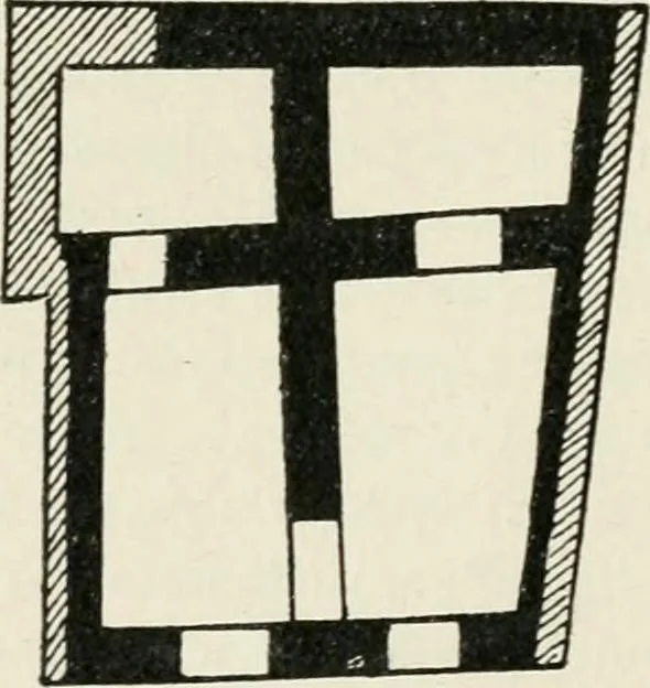 An illustration from Les origines de l'édifice hypostyle en Grèce, en Orient et chez les romains, 1913, leaf 145