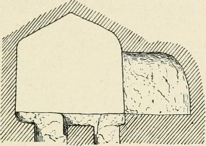 An illustration from Les origines de l'édifice hypostyle en Grèce, en Orient et chez les romains, 1913, leaf 82