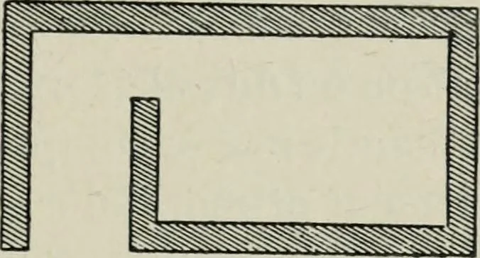 An illustration from Les origines de l'édifice hypostyle en Grèce, en Orient et chez les romains, 1913, leaf 128
