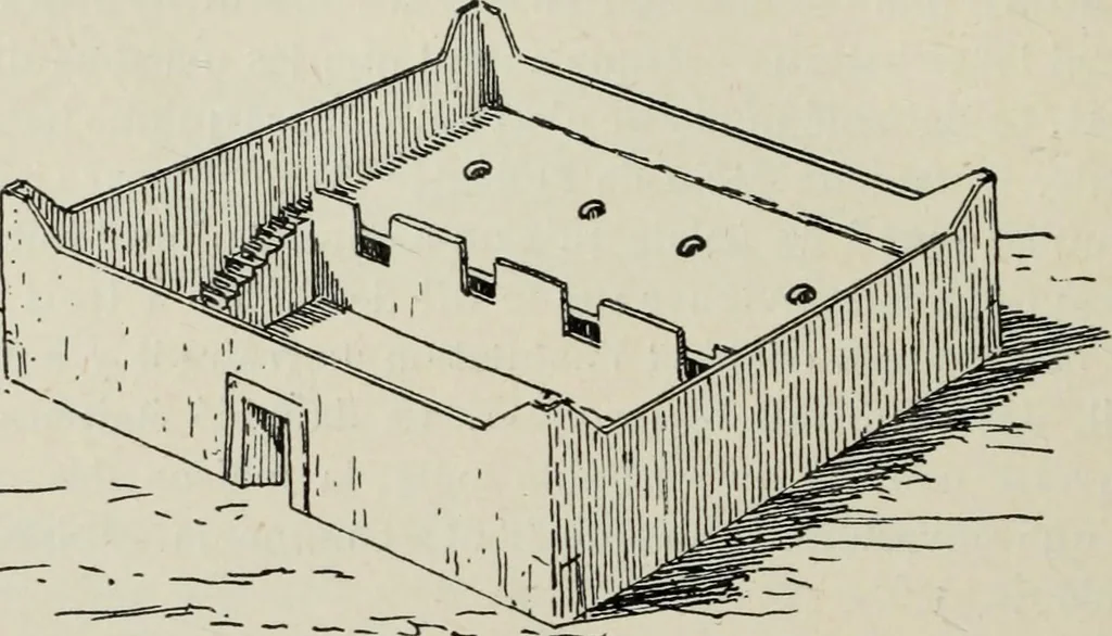 An illustration from Les origines de l'édifice hypostyle en Grèce, en Orient et chez les romains, 1913, leaf 161
