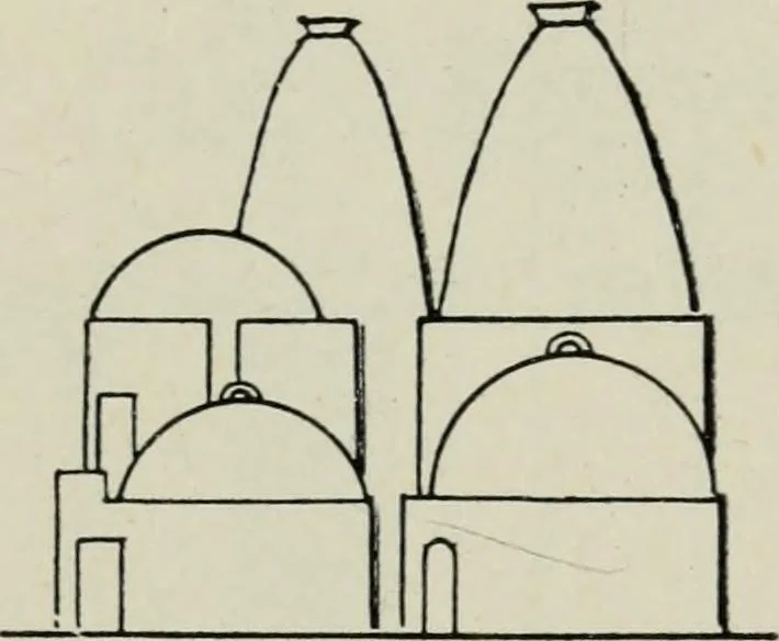 An illustration from Les origines de l'édifice hypostyle en Grèce, en Orient et chez les romains, 1913, leaf 178