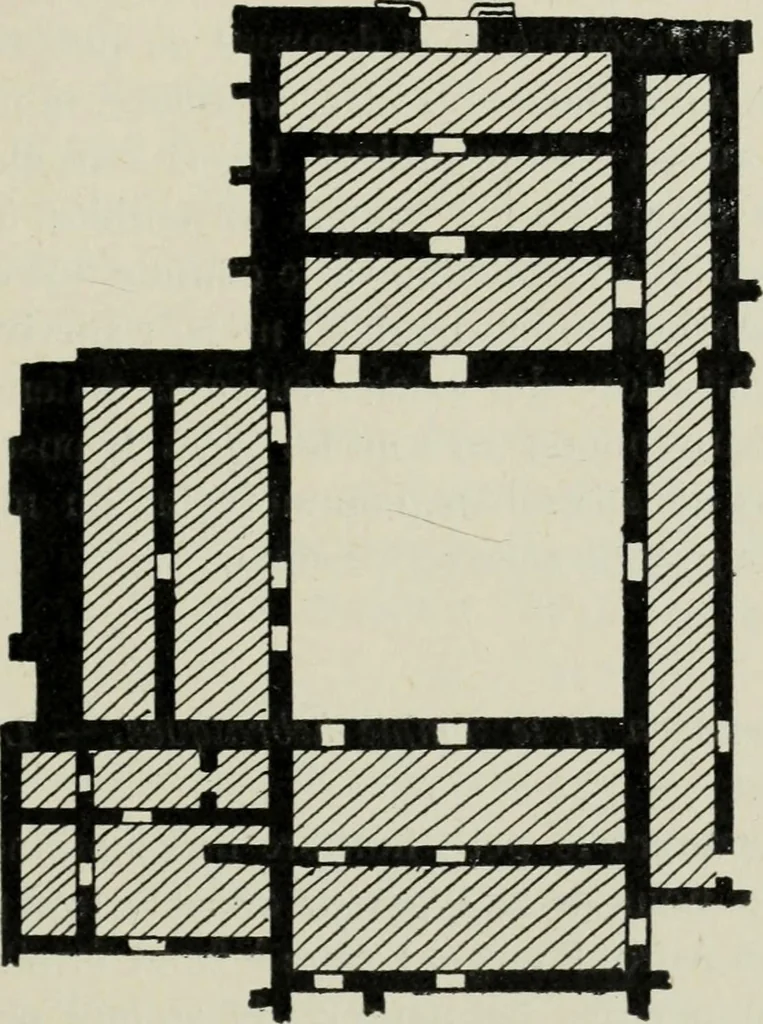 An illustration from Les origines de l'édifice hypostyle en Grèce, en Orient et chez les romains, 1913, leaf 180