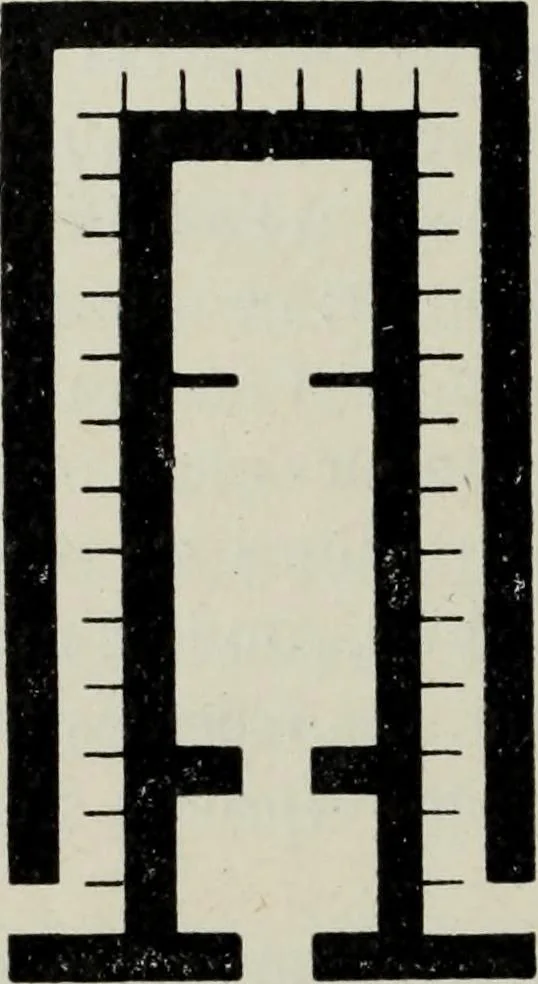 An illustration from Les origines de l'édifice hypostyle en Grèce, en Orient et chez les romains, 1913, leaf 183