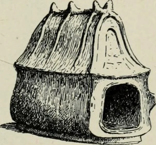 An illustration from Les origines de l'édifice hypostyle en Grèce, en Orient et chez les romains, 1913, leaf 34