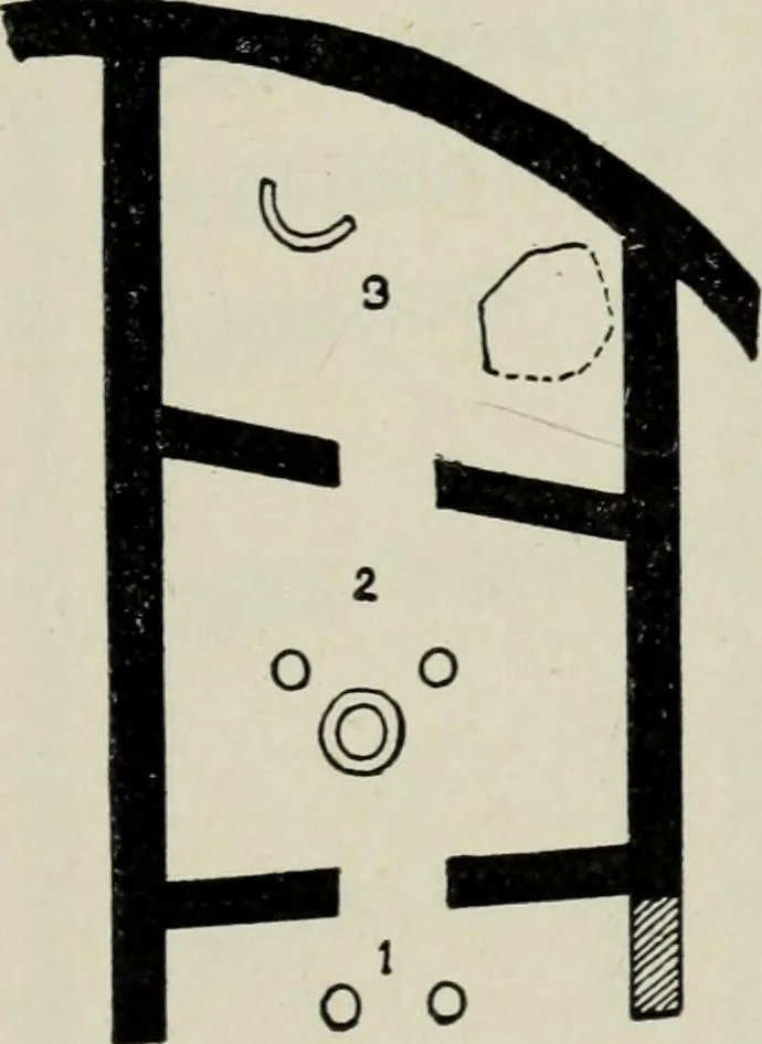 An illustration from Les origines de l'édifice hypostyle en Grèce, en Orient et chez les romains, 1913, leaf 56