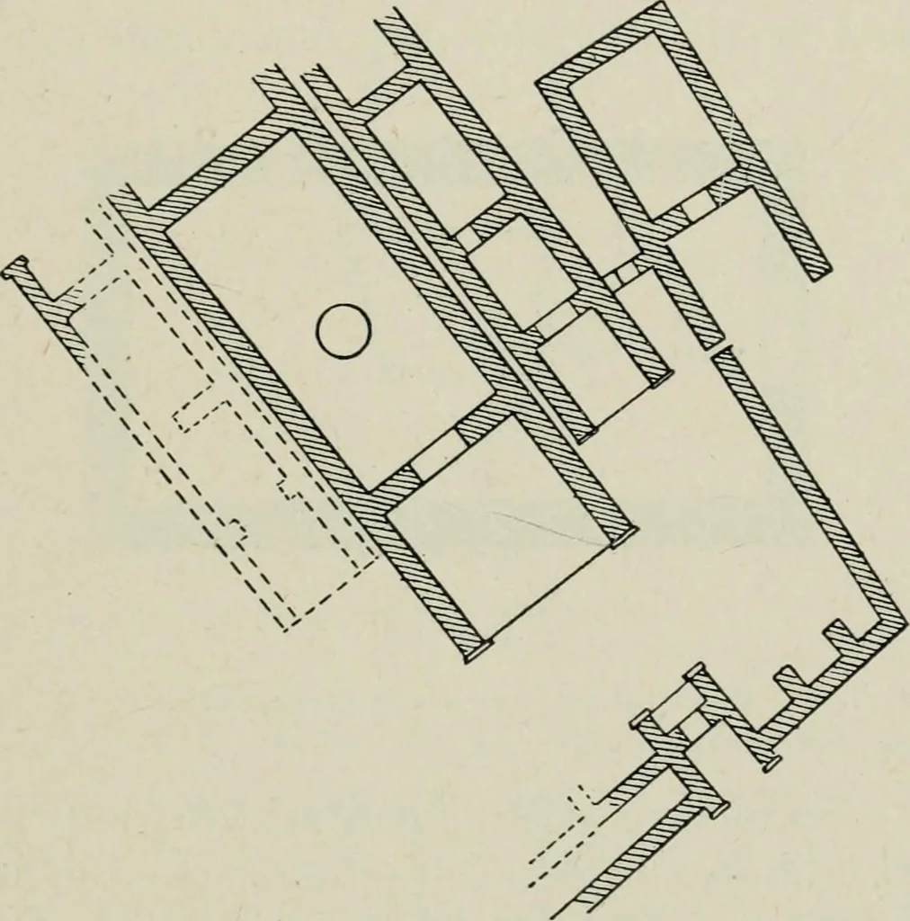 An illustration from Les origines de l'édifice hypostyle en Grèce, en Orient et chez les romains, 1913, leaf 66