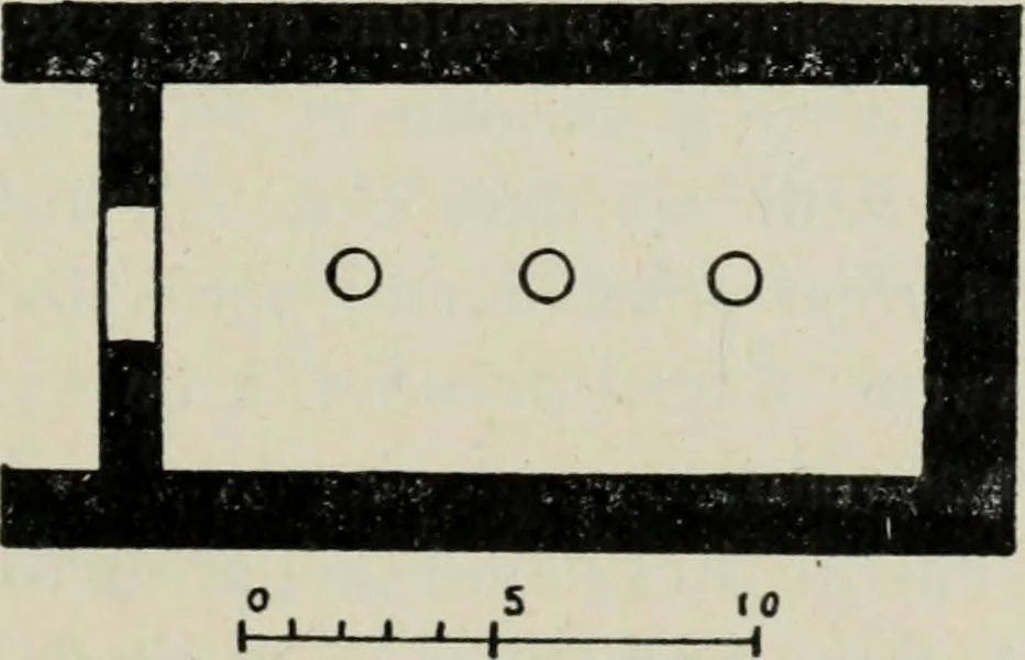 An illustration from Les origines de l'édifice hypostyle en Grèce, en Orient et chez les romains, 1913, leaf 72