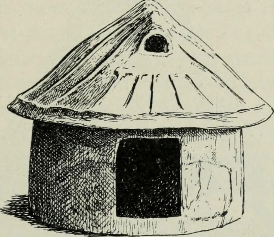 An illustration from Les origines de l'édifice hypostyle en Grèce, en Orient et chez les romains, 1913, leaf 90