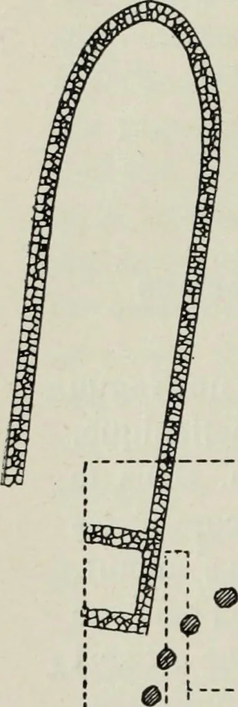 An illustration from Les origines de l'édifice hypostyle en Grèce, en Orient et chez les romains, 1913, leaf 95