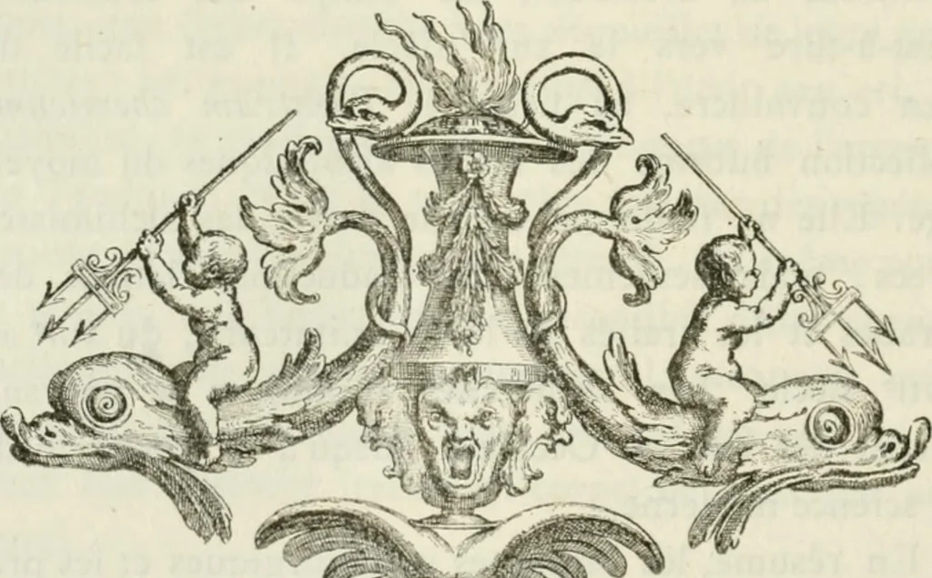 An illustration from Les origines de l'alchimie, 1885, leaf 241