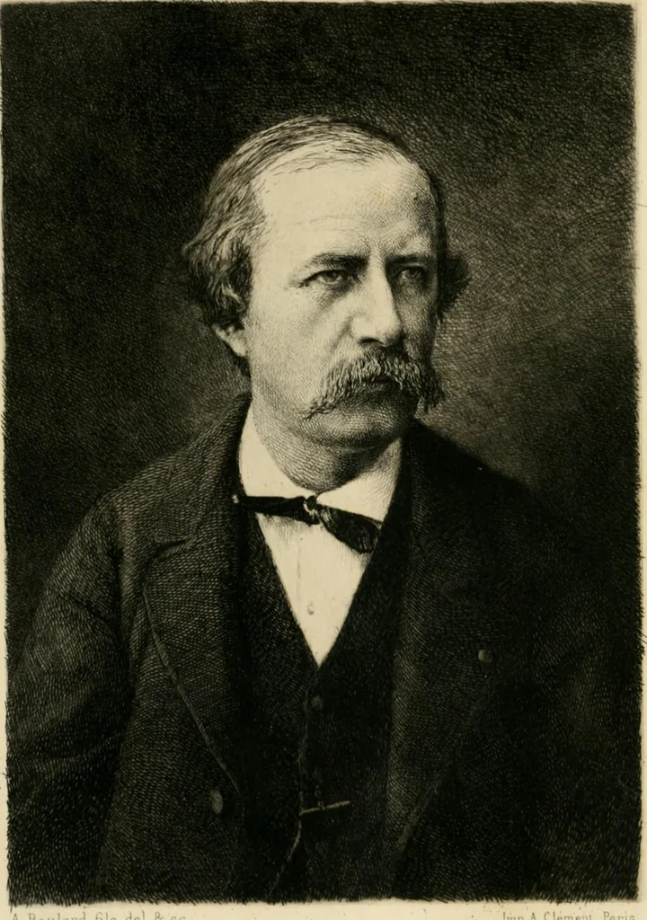 An illustration from Les origines de l'alchimie, 1885, leaf 9