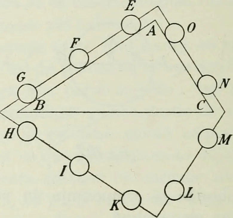 An illustration from Les origines de la statique, 1905, leaf 255