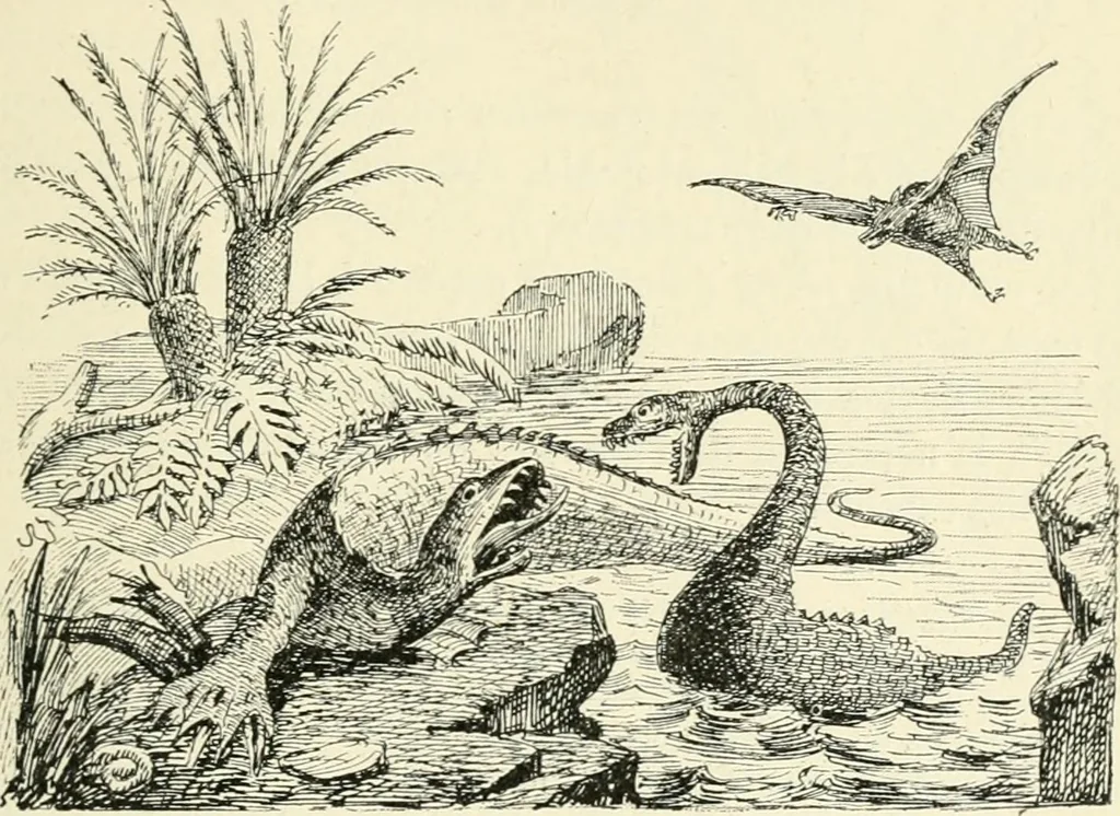 An illustration from Les origines : questions d'apologétique, 1890, leaf 126
