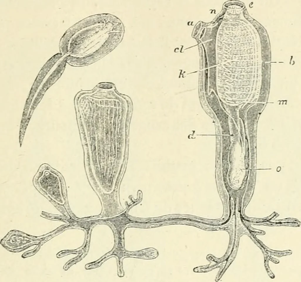 An illustration from Les origines : questions d'apologétique, 1890, leaf 136