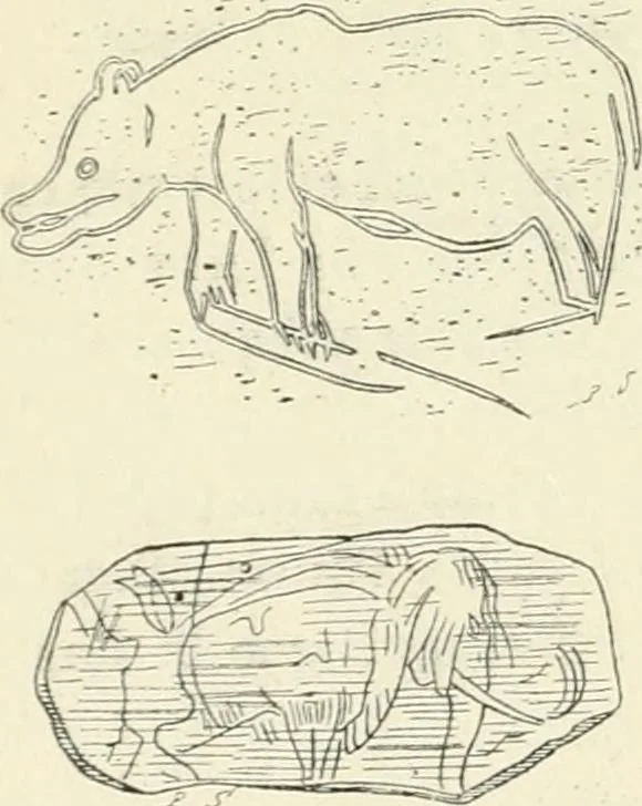 An illustration from Les origines : questions d'apologétique, 1890, leaf 337