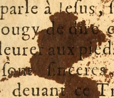 An illustration from Les panégyriques des saints, 1664, leaf 342