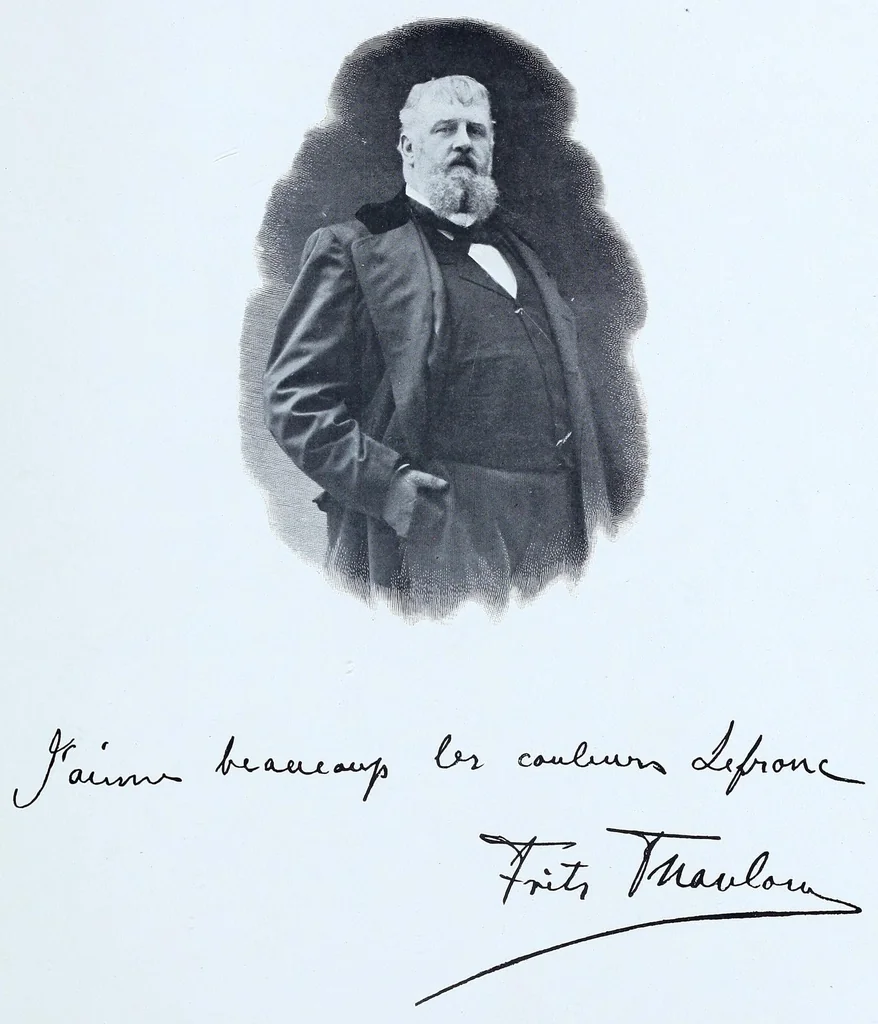An illustration from Les peintres et la couleur, 1902, leaf 209