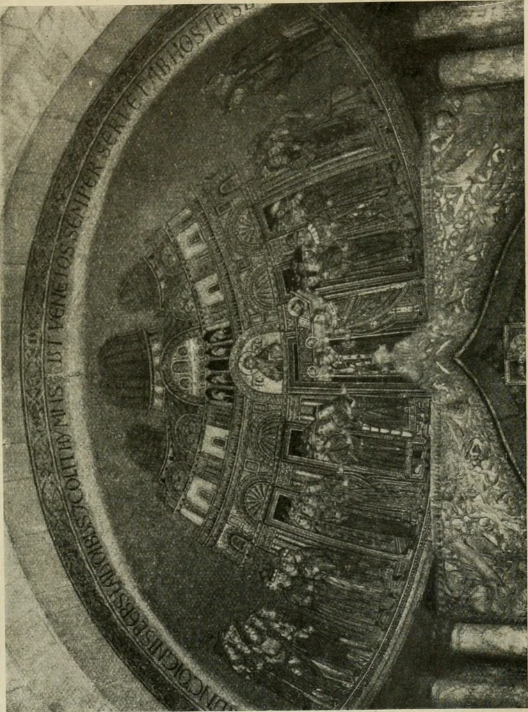 An illustration from Les pierres de Venise : études locales pouvant servir de direction aux voyageurs séjournant à Venise et à Vérone, 1921, leaf 134