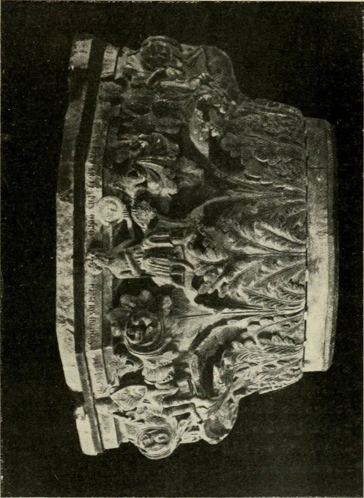 An illustration from Les pierres de Venise : études locales pouvant servir de direction aux voyageurs séjournant à Venise et à Vérone, 1921, leaf 198