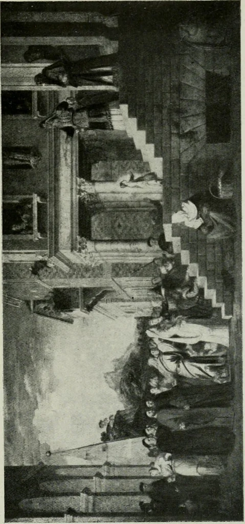An illustration from Les pierres de Venise : études locales pouvant servir de direction aux voyageurs séjournant à Venise et à Vérone, 1921, leaf 310
