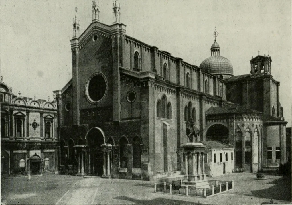 An illustration from Les pierres de Venise : études locales pouvant servir de direction aux voyageurs séjournant à Venise et à Vérone, 1921, leaf 368