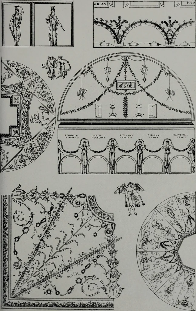 An illustration from Les plafonds; transformations progressives du XVIe au XIXe siècle, deux cent trent reproductions documentaires, 1922, leaf 120