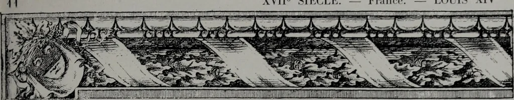 An illustration from Les plafonds; transformations progressives du XVIe au XIXe siècle, deux cent trent reproductions documentaires, 1922, leaf 32