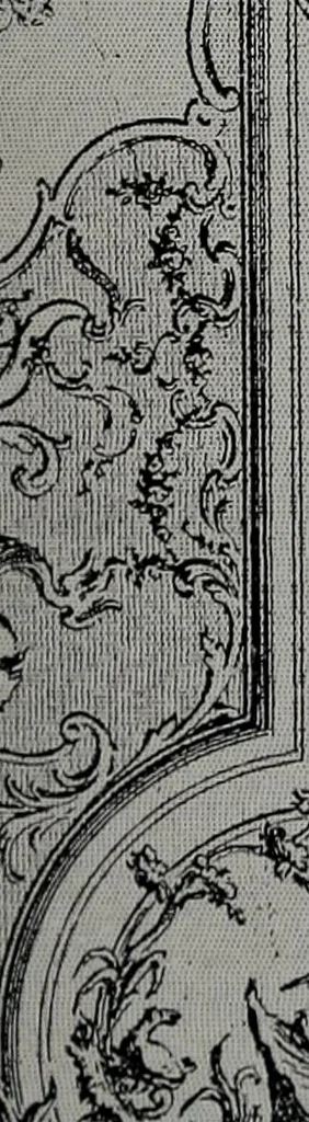An illustration from Les plafonds; transformations progressives du XVIe au XIXe siècle, deux cent trent reproductions documentaires, 1922, leaf 68